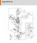 Stihl FS 111 R Loop Handle Brushcutters Spare Parts